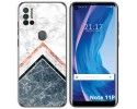Funda Silicona para Ulefone Note 11P diseño Mármol 05 Dibujos