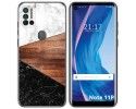 Funda Silicona para Ulefone Note 11P diseño Mármol 11 Dibujos