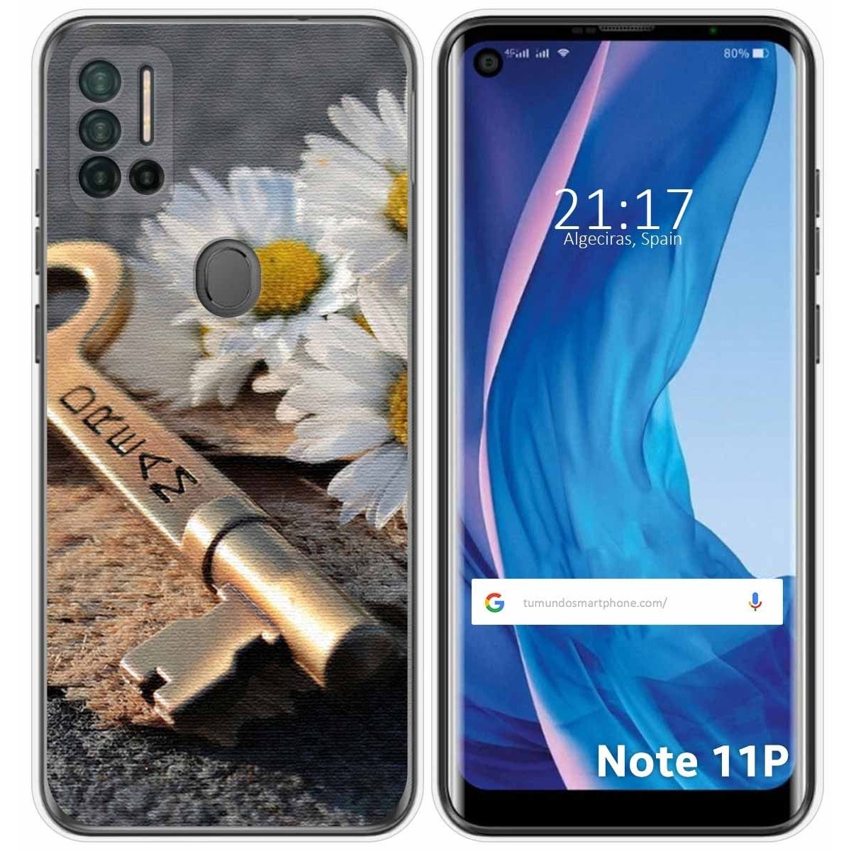 Funda Silicona para Ulefone Note 11P diseño Dream Dibujos