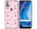 Funda Silicona para Ulefone Note 11P diseño Flores Dibujos