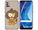 Funda Silicona para Ulefone Note 11P diseño Leon Dibujos