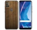 Funda Silicona para Ulefone Note 11P diseño Madera Dibujos