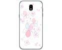 Funda Gel Tpu para Samsung Galaxy J5 (2017) Diseño Flores Minimal Dibujos