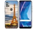 Funda Silicona para Ulefone Note 11P diseño Paris Dibujos