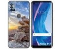 Funda Silicona para Ulefone Note 11P diseño Sunset Dibujos
