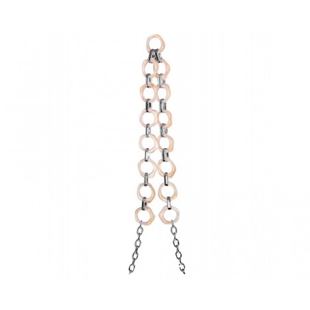 Colgante Cadena Estilo Mármol color Naranja para Teléfono con Adaptador y tornillos