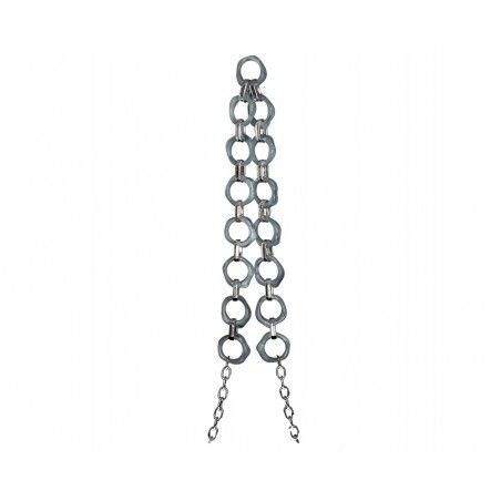 Colgante Cadena Estilo Mármol color Gris para Teléfono con Adaptador y tornillos