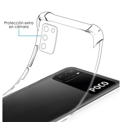 Funda Gel Tpu Antigolpes Transparente para Xiaomi POCO M3 2