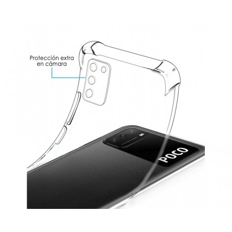 Funda Gel Tpu Antigolpes Transparente para Xiaomi POCO M3
