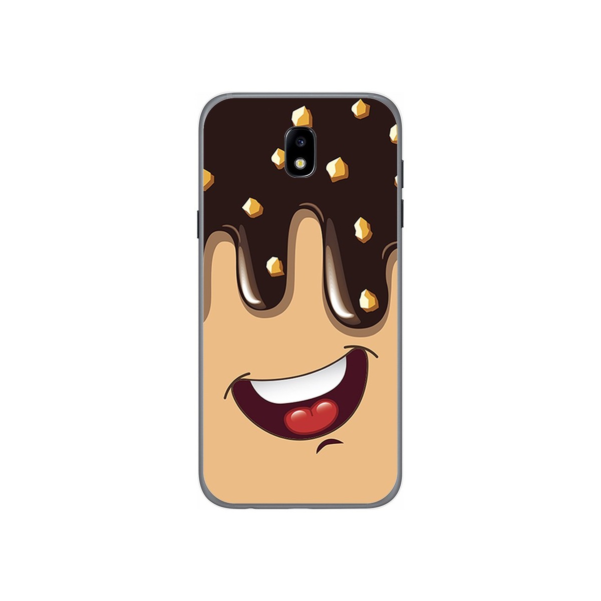 Funda Gel Tpu para Samsung Galaxy J5 (2017) Diseño Helado Chocolate Dibujos