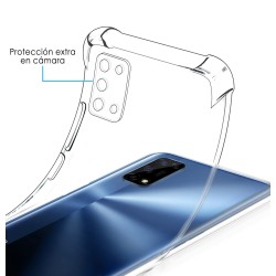 Funda Gel Tpu Antigolpes Transparente para Realme 7 5G 2
