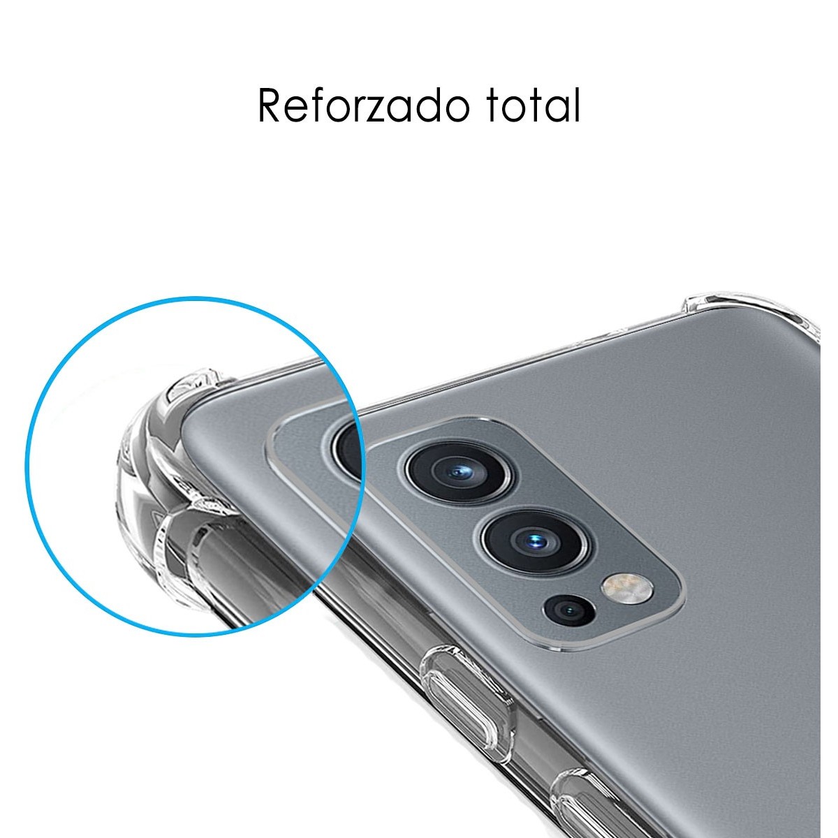 Funda Gel Tpu Antigolpes Transparente para OnePlus Nord 2 5G