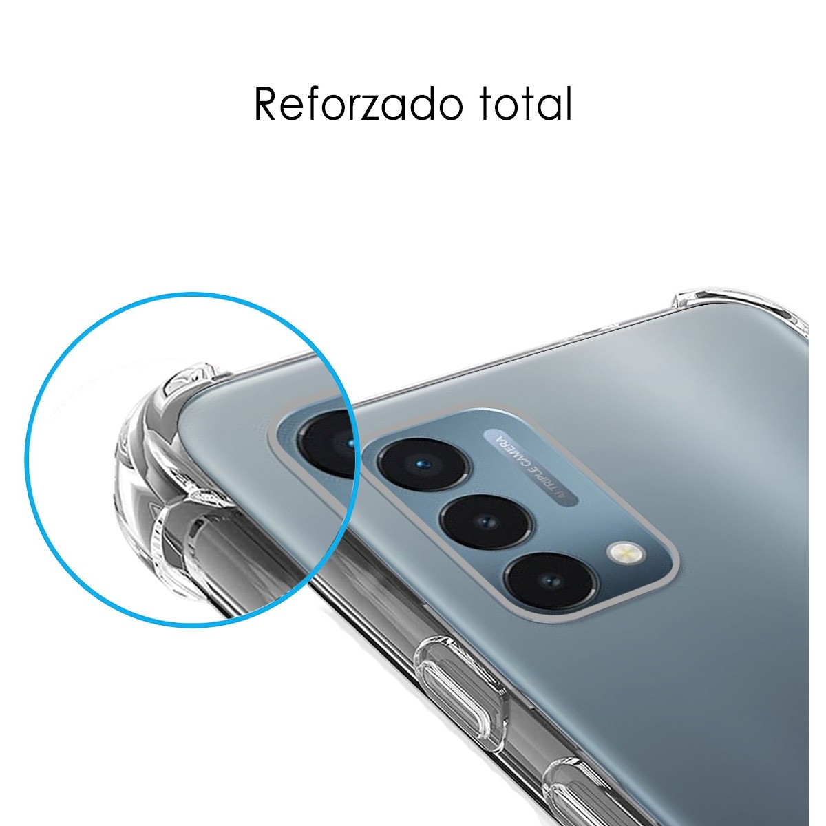 Funda Gel Tpu Antigolpes Transparente para OnePlus Nord N200 5G