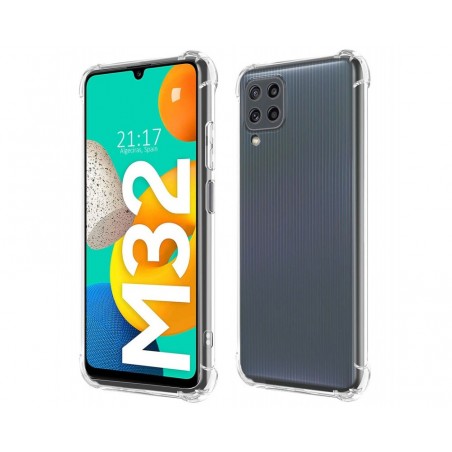 Funda Gel Tpu Antigolpes Transparente para Samsung Galaxy M32