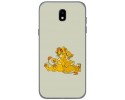 Funda Gel Tpu para Samsung Galaxy J5 (2017) Diseño Leones Dibujos