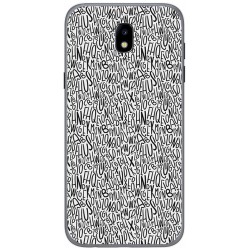 Funda Gel Tpu para Samsung Galaxy J5 (2017) Diseño Letras Dibujos