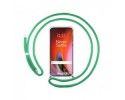 Funda Colgante Transparente para OnePlus Nord 2 5G con Cordon Verde Agua