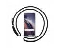 Funda Colgante Transparente para OnePlus Nord CE 5G con Cordon Negro