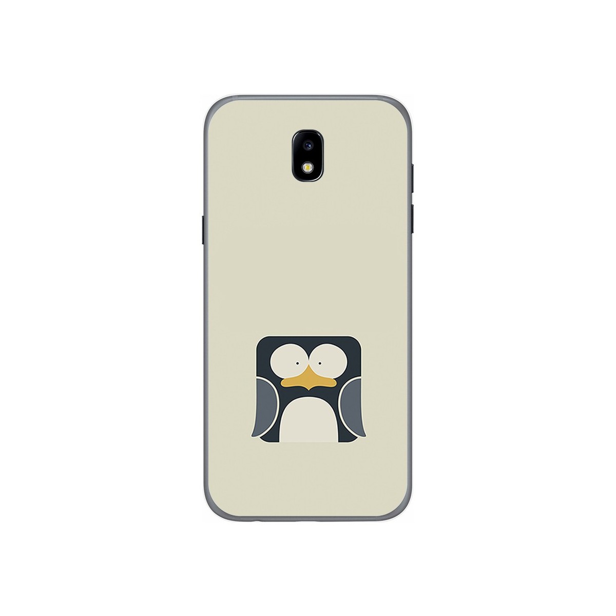 Funda Gel Tpu para Samsung Galaxy J5 (2017) Diseño Pingüino Dibujos