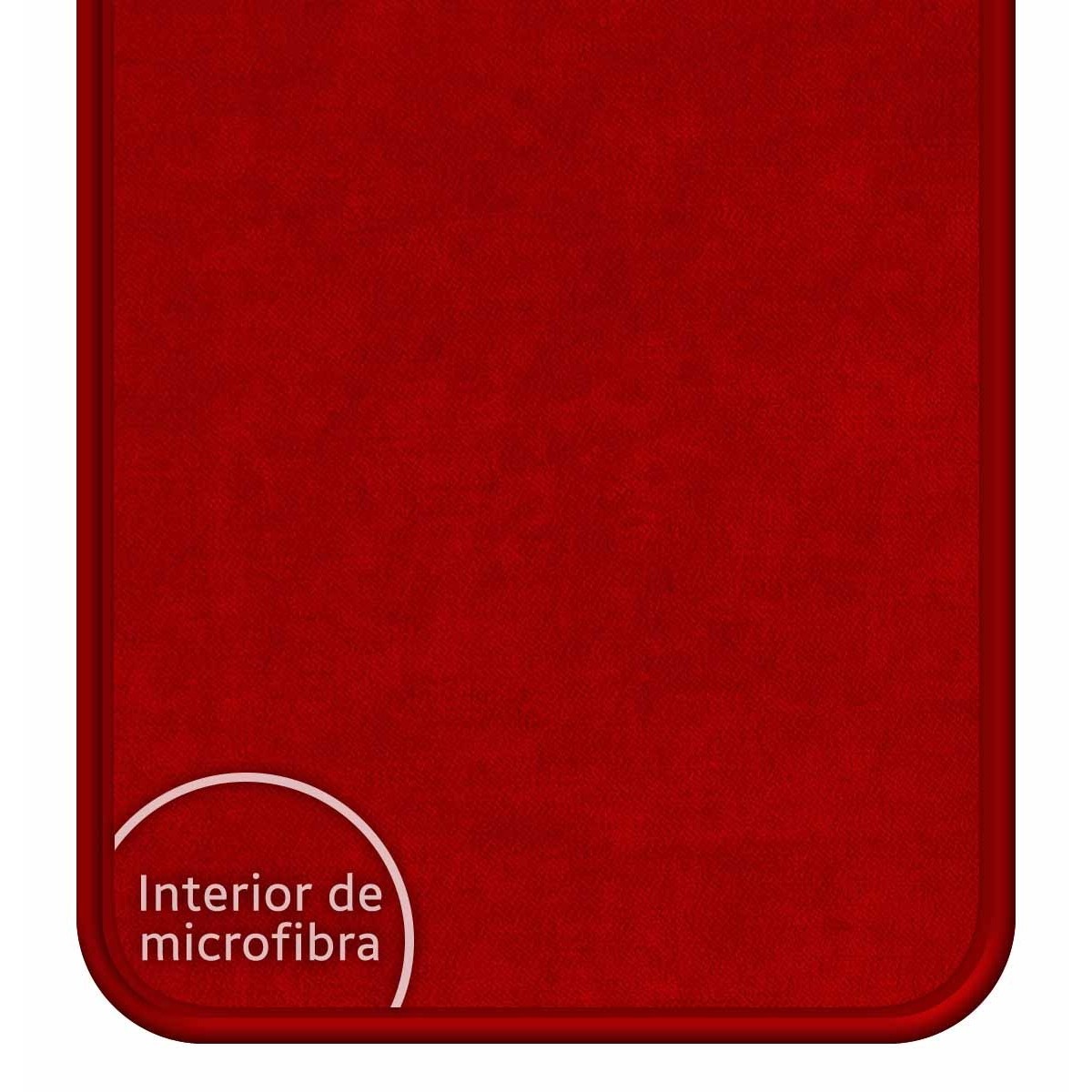 Funda Silicona Líquida Ultra Suave para Realme C21 color Roja