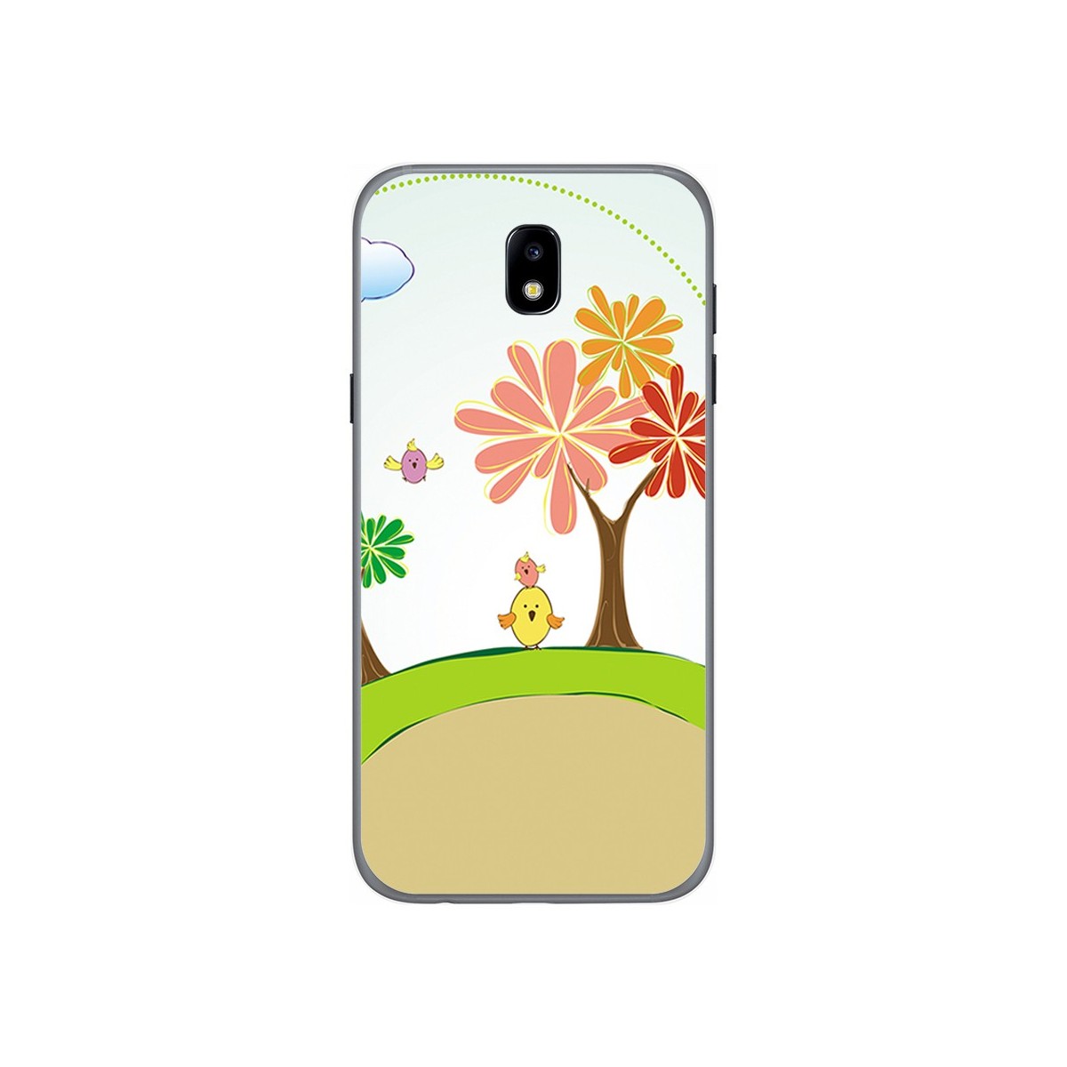Funda Gel Tpu para Samsung Galaxy J5 (2017) Diseño Primavera Dibujos
