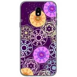 Funda Gel Tpu para Samsung Galaxy J5 (2017) Diseño Radial Dibujos