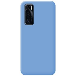 Funda Silicona Líquida Ultra Suave para Vivo Y70 color Azul 2