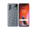 Funda Silicona Transparente para OnePlus Nord 2 5G diseño Araña Dibujos