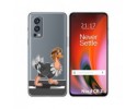Funda Silicona Transparente para OnePlus Nord 2 5G diseño Avestruz Dibujos