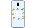 Funda Gel Tpu para Samsung Galaxy J5 (2017) Diseño Spring Birds Dibujos