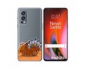 Funda Silicona Transparente para OnePlus Nord 2 5G diseño Bufalo Dibujos