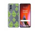 Funda Silicona Transparente para OnePlus Nord 2 5G diseño Cactus Dibujos