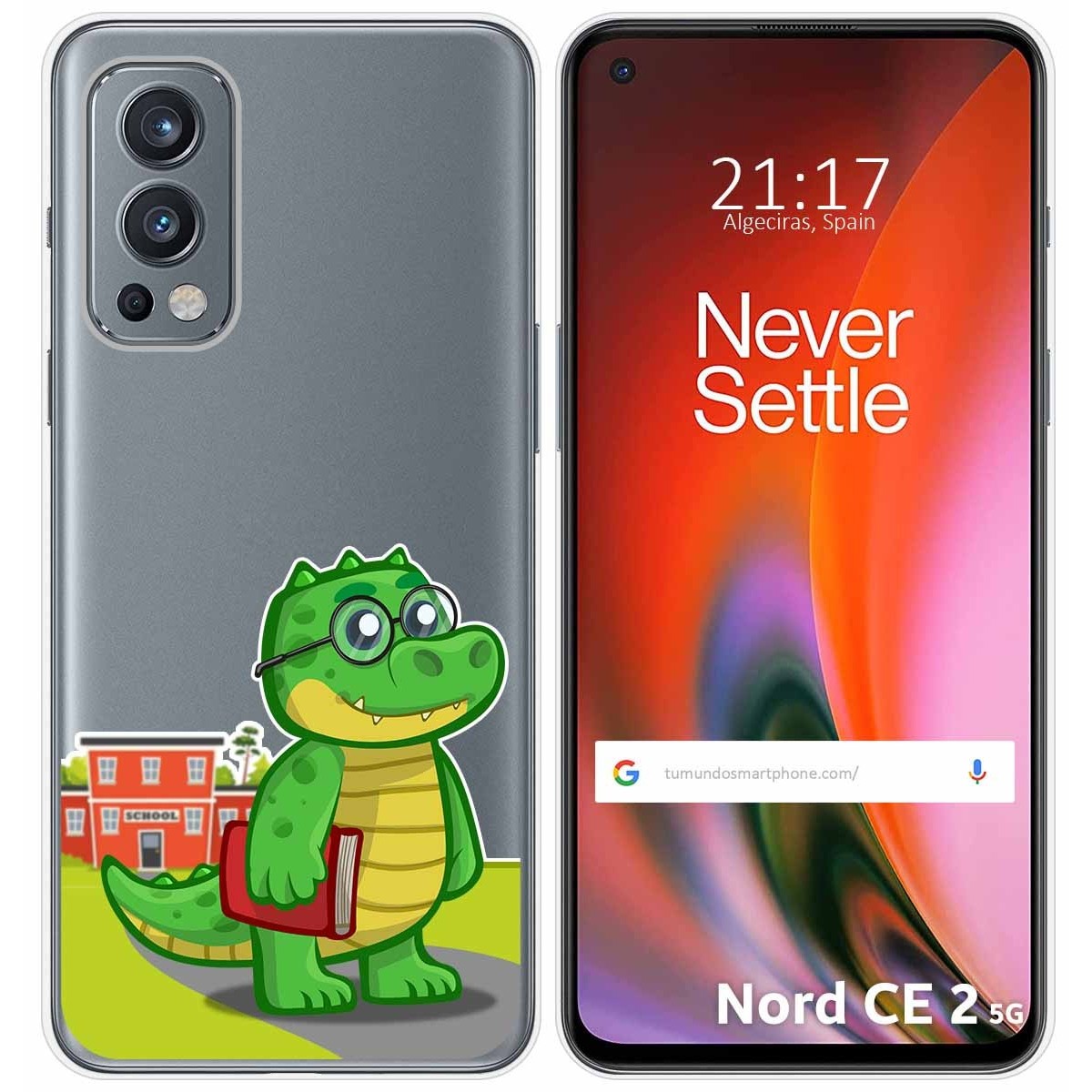 Funda Silicona Transparente para OnePlus Nord 2 5G diseño Coco Dibujos