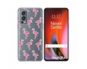 Funda Silicona Transparente para OnePlus Nord 2 5G diseño Flamenco Dibujos