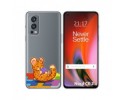 Funda Silicona Transparente para OnePlus Nord 2 5G diseño Leopardo Dibujos