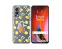 Funda Silicona Transparente para OnePlus Nord 2 5G diseño Piña Dibujos