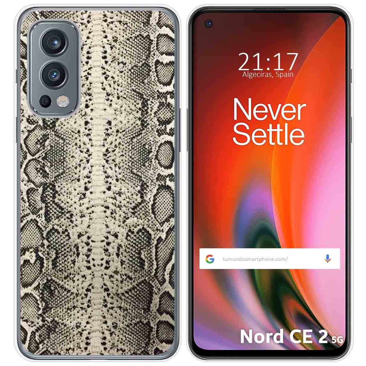 Funda Silicona para OnePlus Nord 2 5G diseño Animal 01 Dibujos