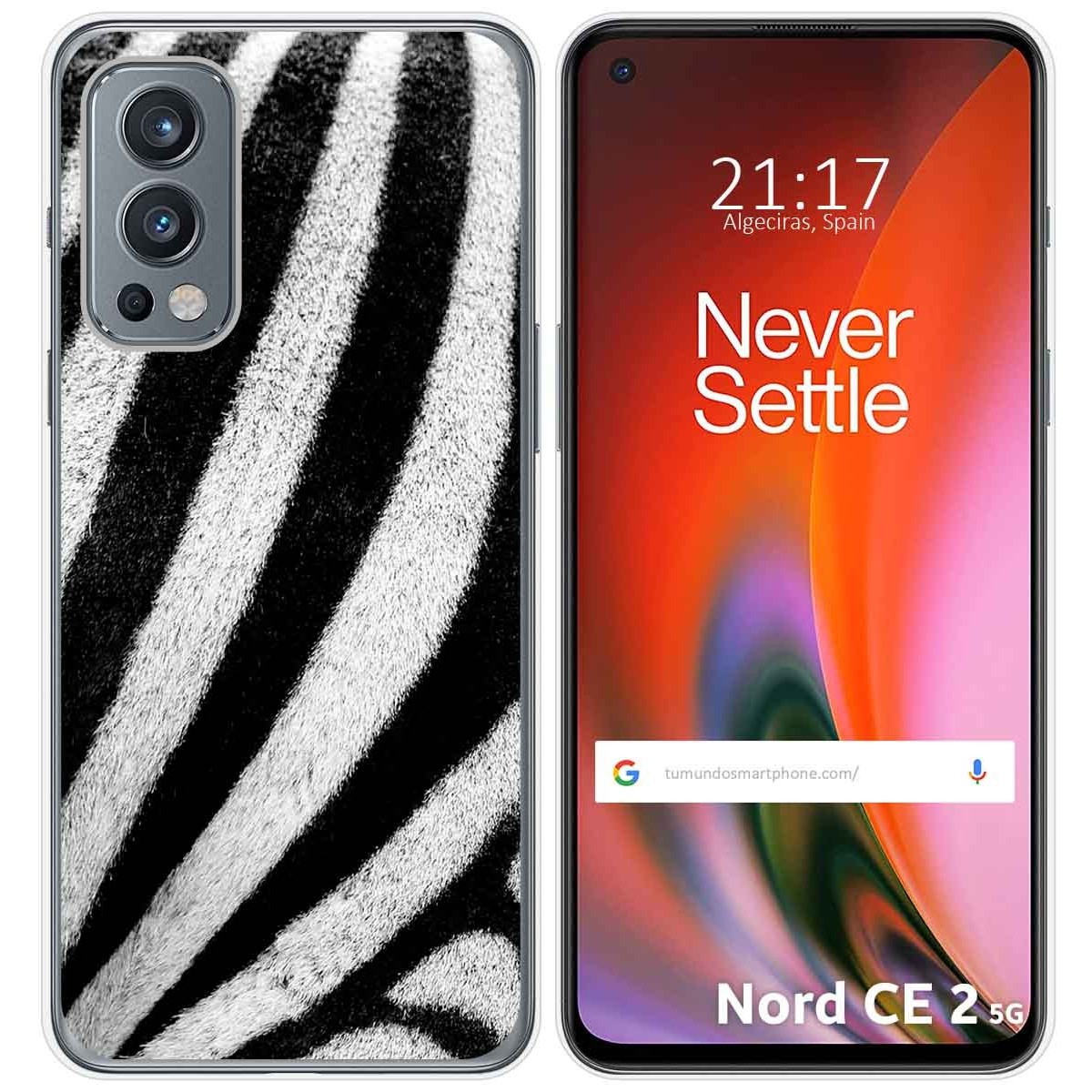 Funda Silicona para OnePlus Nord 2 5G diseño Animal 02 Dibujos