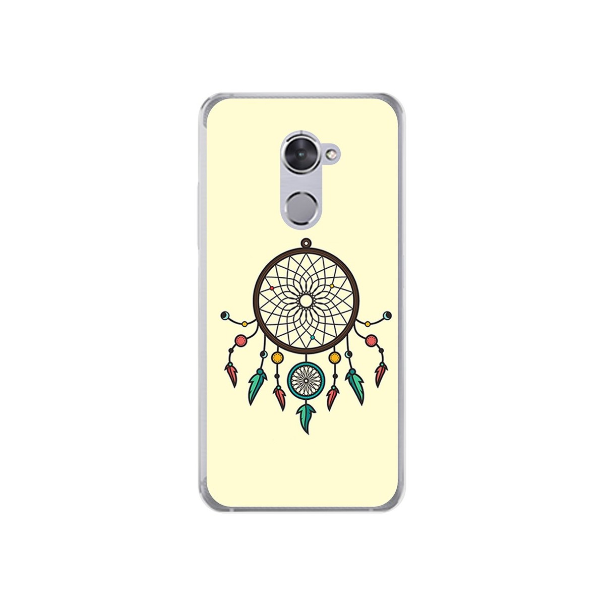 Funda Gel Tpu para Vodafone Smart V8 Diseño Atrapasueños Dibujos