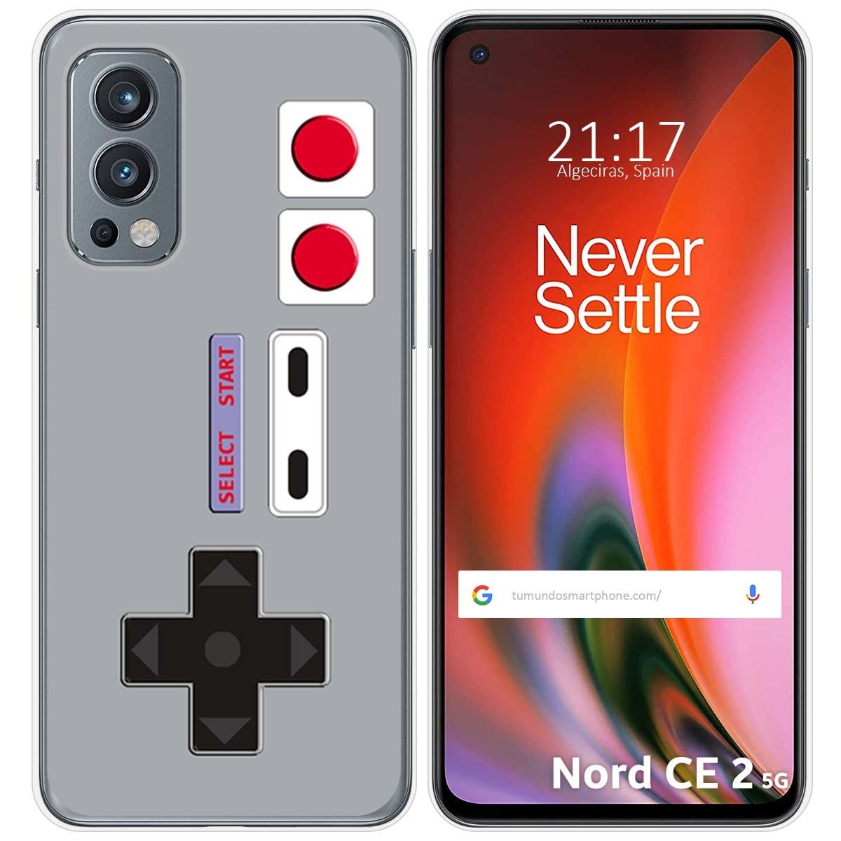 Funda Silicona para OnePlus Nord 2 5G diseño Consola Dibujos