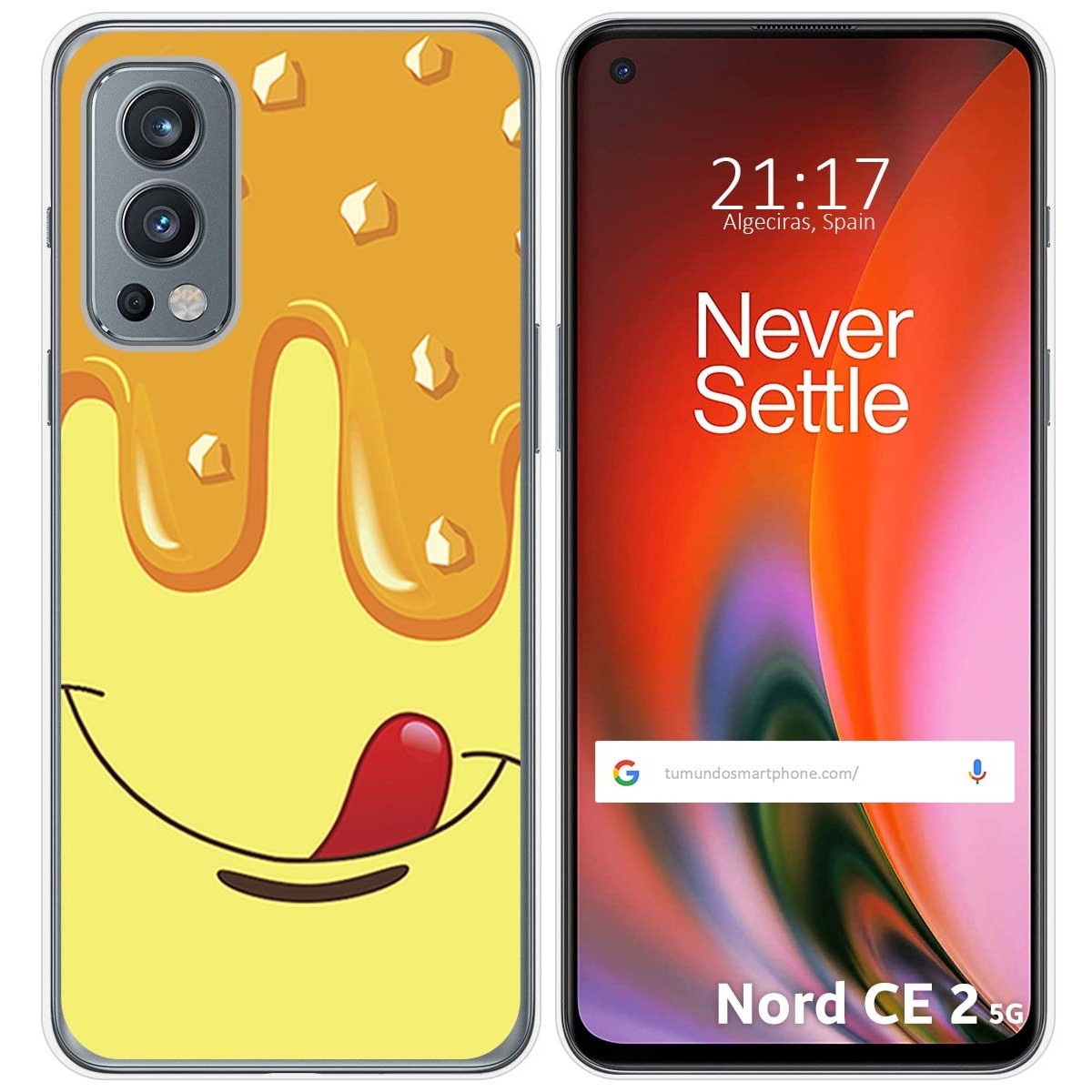 Funda Silicona para OnePlus Nord 2 5G diseño Helado Vainilla Dibujos