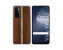 Funda Silicona para Vivo Y70 diseño Cuero 01 Dibujos