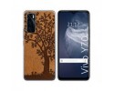 Funda Silicona para Vivo Y70 diseño Cuero 03 Dibujos