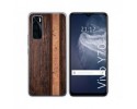 Funda Silicona para Vivo Y70 diseño Madera 05 Dibujos
