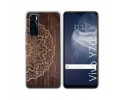 Funda Silicona para Vivo Y70 diseño Madera 06 Dibujos