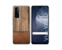 Funda Silicona para Vivo Y70 diseño Madera 09 Dibujos