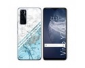 Funda Silicona para Vivo Y70 diseño Mármol 02 Dibujos