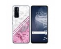 Funda Silicona para Vivo Y70 diseño Mármol 03 Dibujos