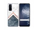 Funda Silicona para Vivo Y70 diseño Mármol 05 Dibujos