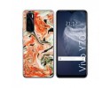 Funda Silicona para Vivo Y70 diseño Mármol 12 Dibujos